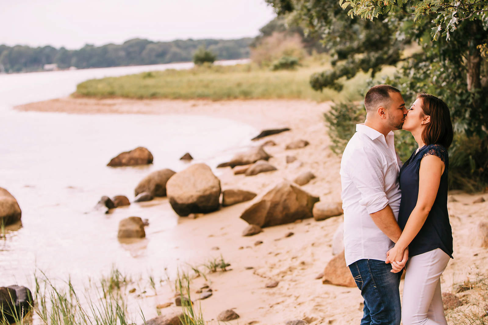 cape cod engagement the knob 19
