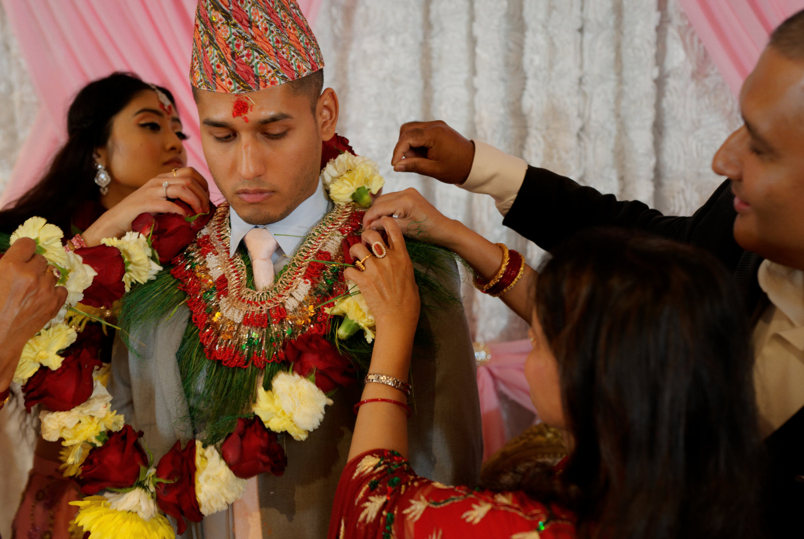 traditional-nepali-engagement-on-cape-cod